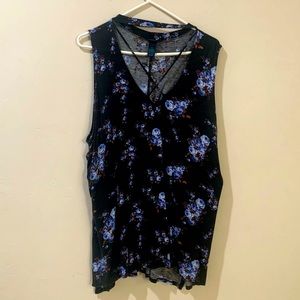 Sleeveless blouse